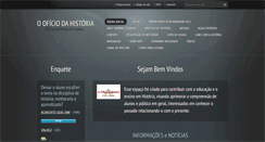 Desktop Screenshot of o-oficio-da-historia.webnode.com.br