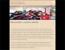 Tablet Screenshot of buentratoescolar.webnode.com