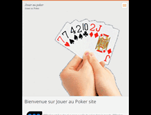 Tablet Screenshot of jouer-au-poker.webnode.fr