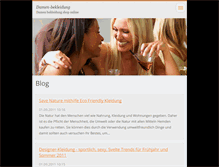 Tablet Screenshot of damen-bekleidung.webnode.com