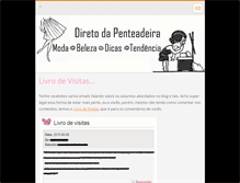 Tablet Screenshot of diretodapeteadeira.webnode.com.br
