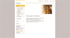 Desktop Screenshot of hana-langova.webnode.cz
