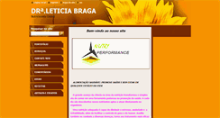 Desktop Screenshot of leticiabraga.webnode.com.br