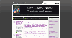 Desktop Screenshot of gotgotneed.webnode.com