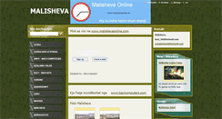 Desktop Screenshot of malisheva.webnode.com
