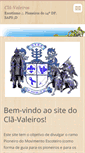 Mobile Screenshot of cla-valeiros.webnode.com.br