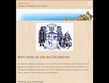 Tablet Screenshot of cla-valeiros.webnode.com.br