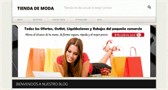 Desktop Screenshot of modaalmejorprecio.webnode.es