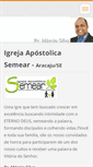 Mobile Screenshot of ministeriouncaofogoegloria.webnode.com.br