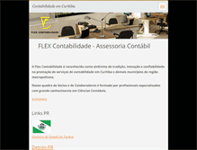 Tablet Screenshot of contabilidadecuritiba.webnode.com.br