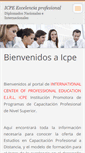 Mobile Screenshot of icpe.webnode.es