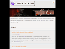 Tablet Screenshot of liveplaystation.webnode.com