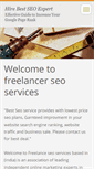 Mobile Screenshot of freelancerseoservices.webnode.com