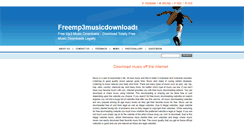 Desktop Screenshot of freemp3musicdownloads.webnode.com
