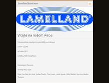Tablet Screenshot of lamellandfutsal.webnode.sk