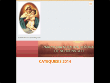 Tablet Screenshot of parroquiavillaanita.webnode.com.co