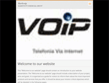 Tablet Screenshot of markvoip.webnode.com