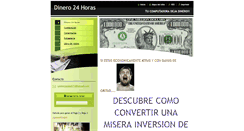 Desktop Screenshot of dinero24horas.webnode.com