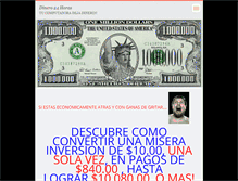 Tablet Screenshot of dinero24horas.webnode.com