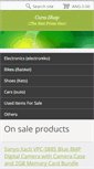 Mobile Screenshot of cura-shop.webnode.com
