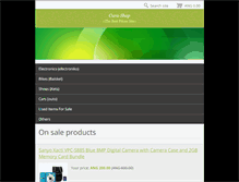 Tablet Screenshot of cura-shop.webnode.com