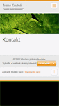Mobile Screenshot of ivanakoutna.webnode.cz