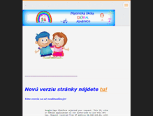 Tablet Screenshot of msduha.webnode.sk