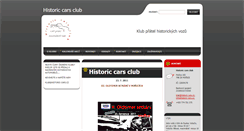 Desktop Screenshot of historic-cars-club.webnode.cz