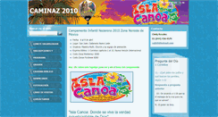 Desktop Screenshot of caminaz.webnode.com