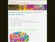 Tablet Screenshot of caminaz.webnode.com