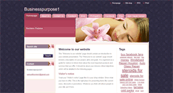 Desktop Screenshot of businesspurpose1.webnode.com