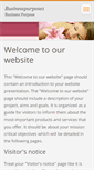 Mobile Screenshot of businesspurpose1.webnode.com