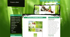 Desktop Screenshot of pramenzdravi.webnode.cz