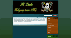 Desktop Screenshot of hc-ducks.webnode.cz