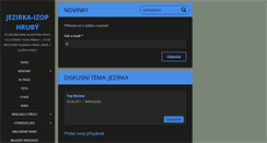 Desktop Screenshot of jezirka-hruby.webnode.cz