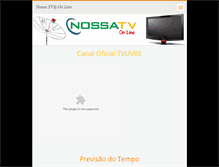 Tablet Screenshot of nossatvhd.webnode.com