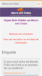 Mobile Screenshot of morroemcristo.webnode.com