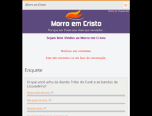 Tablet Screenshot of morroemcristo.webnode.com