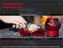 Tablet Screenshot of antickeaegyptskelaznezblechova.webnode.cz