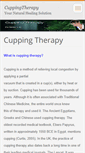 Mobile Screenshot of cuppingtherapy.webnode.com