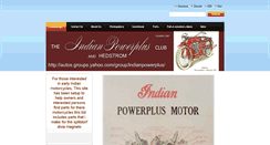 Desktop Screenshot of indianpowerplus.webnode.com