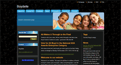 Desktop Screenshot of boydsite.webnode.com