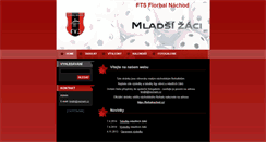 Desktop Screenshot of florbalnachod.webnode.cz