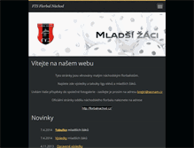 Tablet Screenshot of florbalnachod.webnode.cz