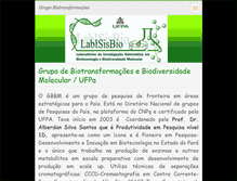 Tablet Screenshot of labisisbio.webnode.com.br