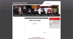 Desktop Screenshot of narutopowerserv.webnode.com.br